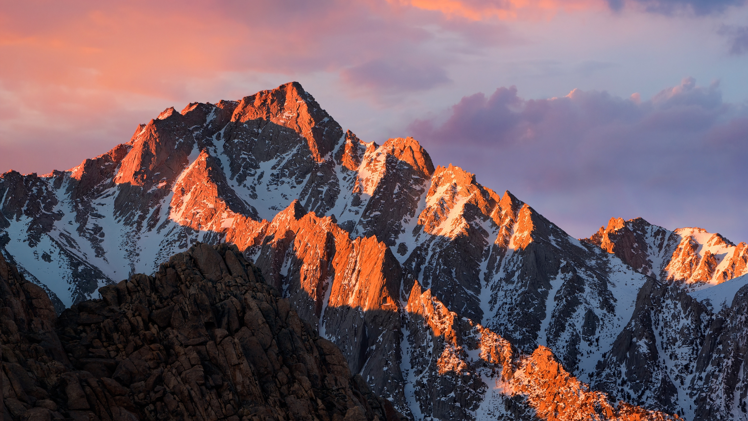 macOS 10.12 Sierra Stock wallpaper for Apple iPhone, Apple Watch, Mac, iPad and Apple Watch