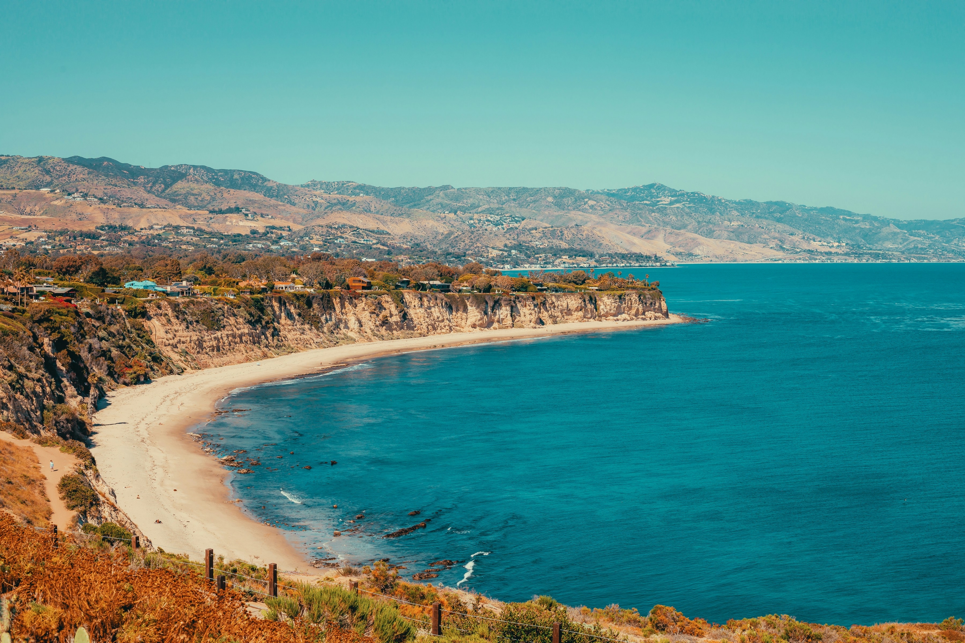 Malibu Beach California wallpaper for Apple iPhone, Apple Watch, Mac, iPad and Apple Watch