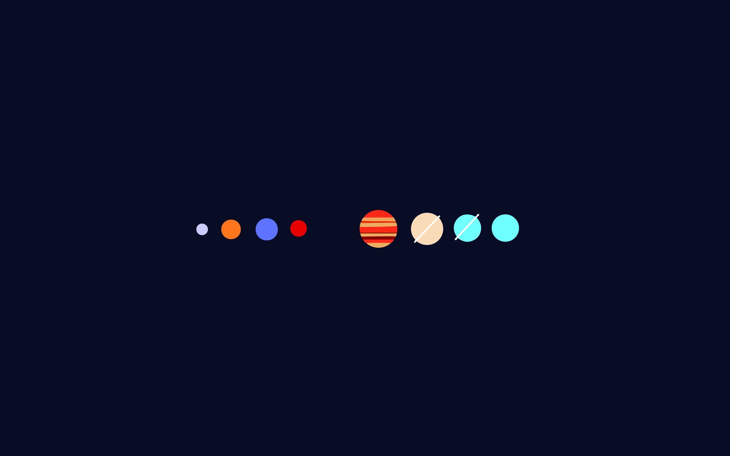 Minimalist For macOS HD 4K Planets