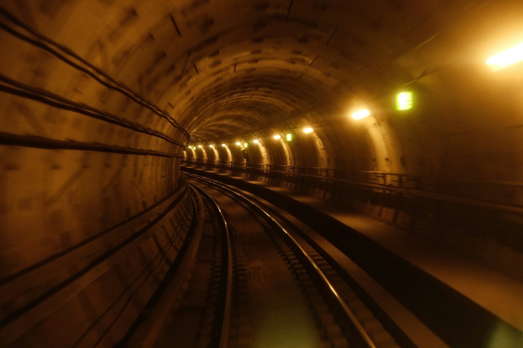 MKBHD Panels App Creative Dark Train Tunnel