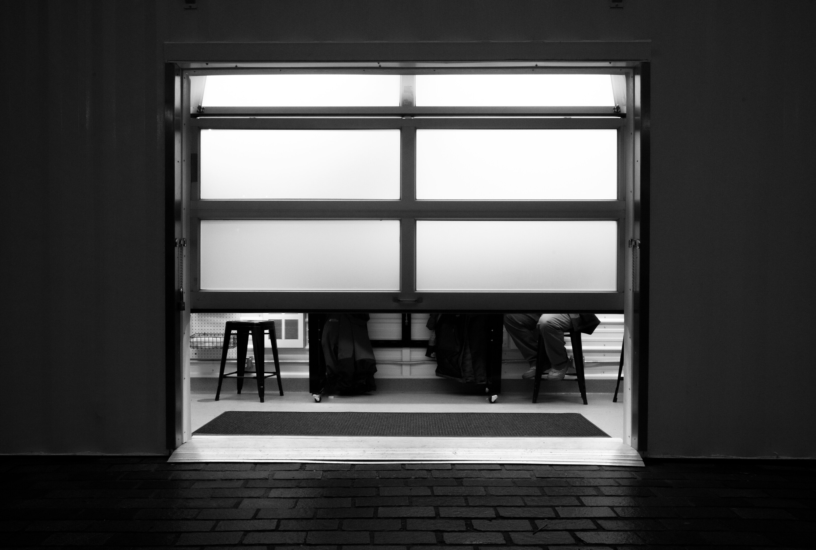 MKBHD Panels App Free Apartment Window Pane Black And White wallpaper for Apple iPhone, Apple Watch, Mac, iPad and Apple Watch