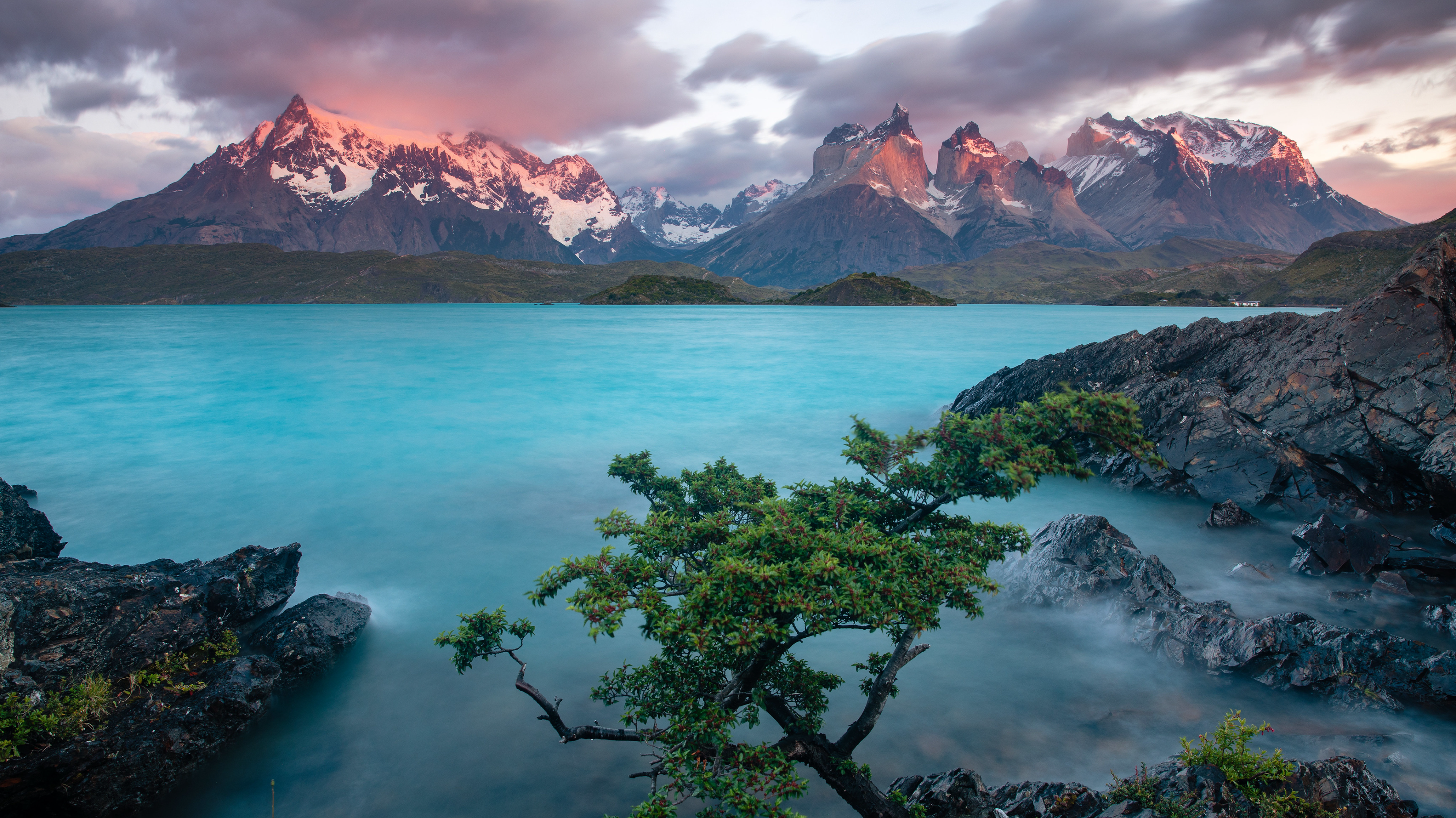 Mountains Landscape Over A Lake 2025 Best Ultra HD High Resolution 4K Desktop Backgrounds Wallpapers For Mac Linux And Windows PC