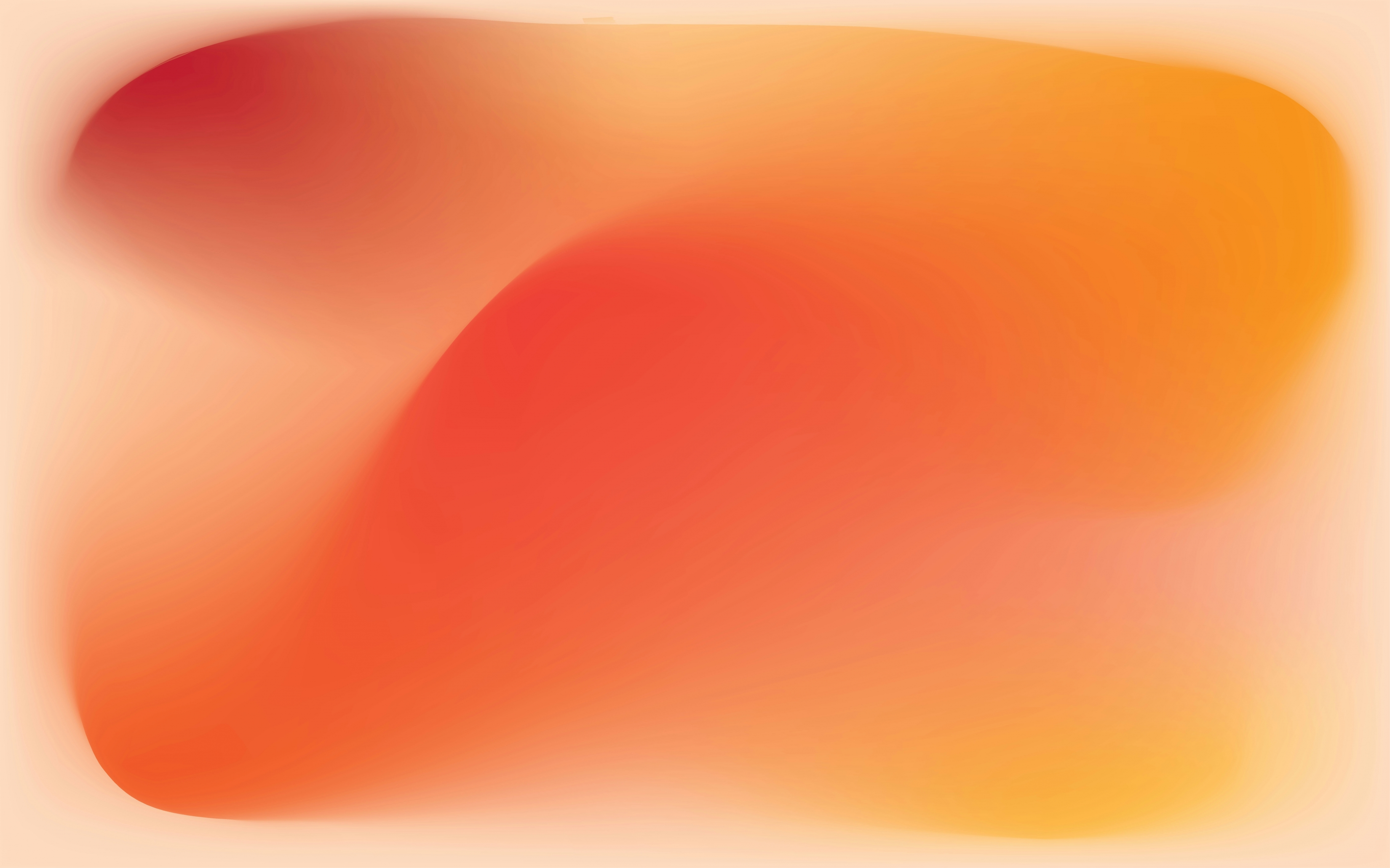 Orange And Red Swirly Gradient Minimalist