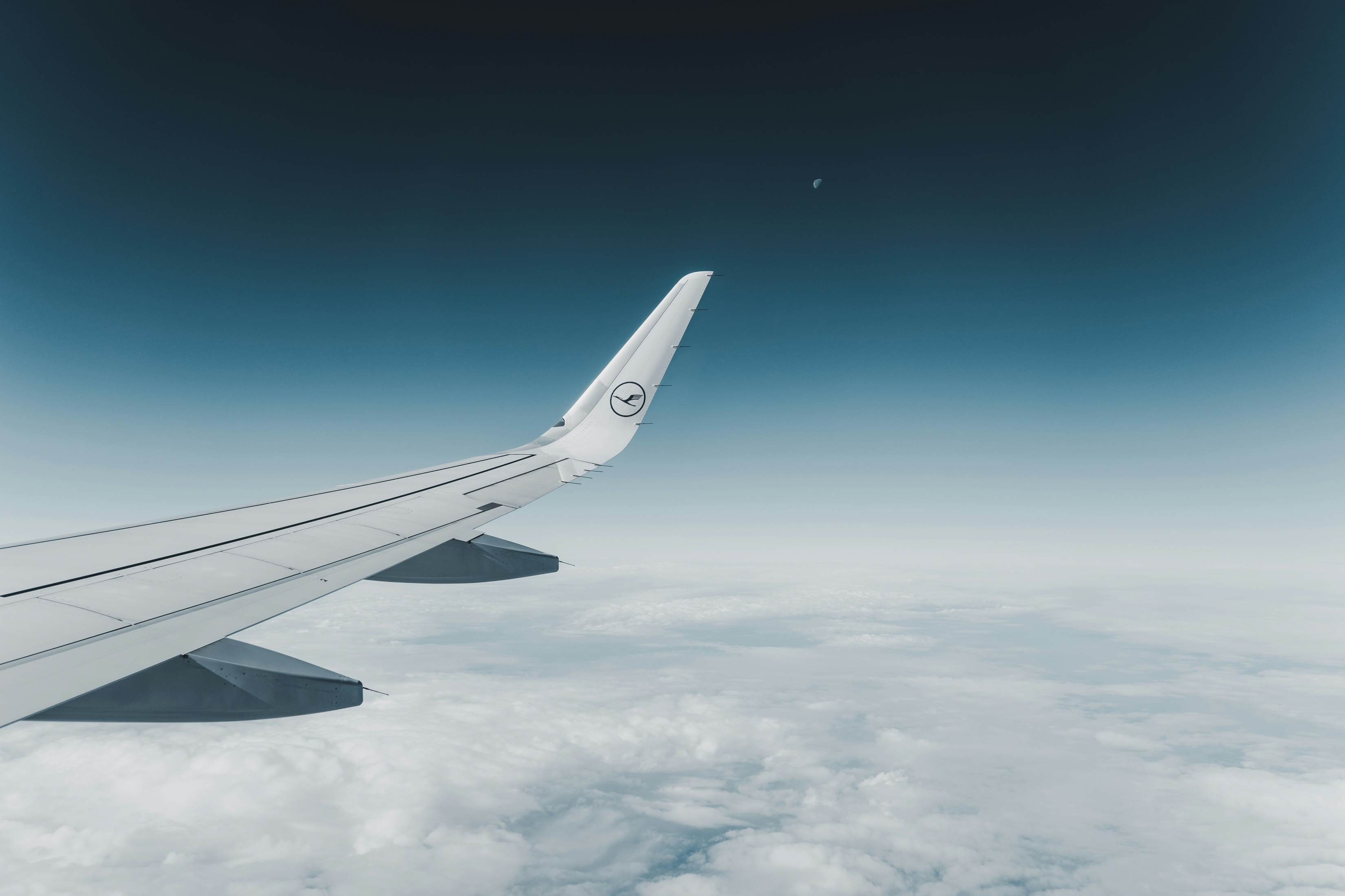 Plane Wing From The Window Clouds From Above wallpaper for Apple iPhone, Apple Watch, Mac, iPad and Apple Watch