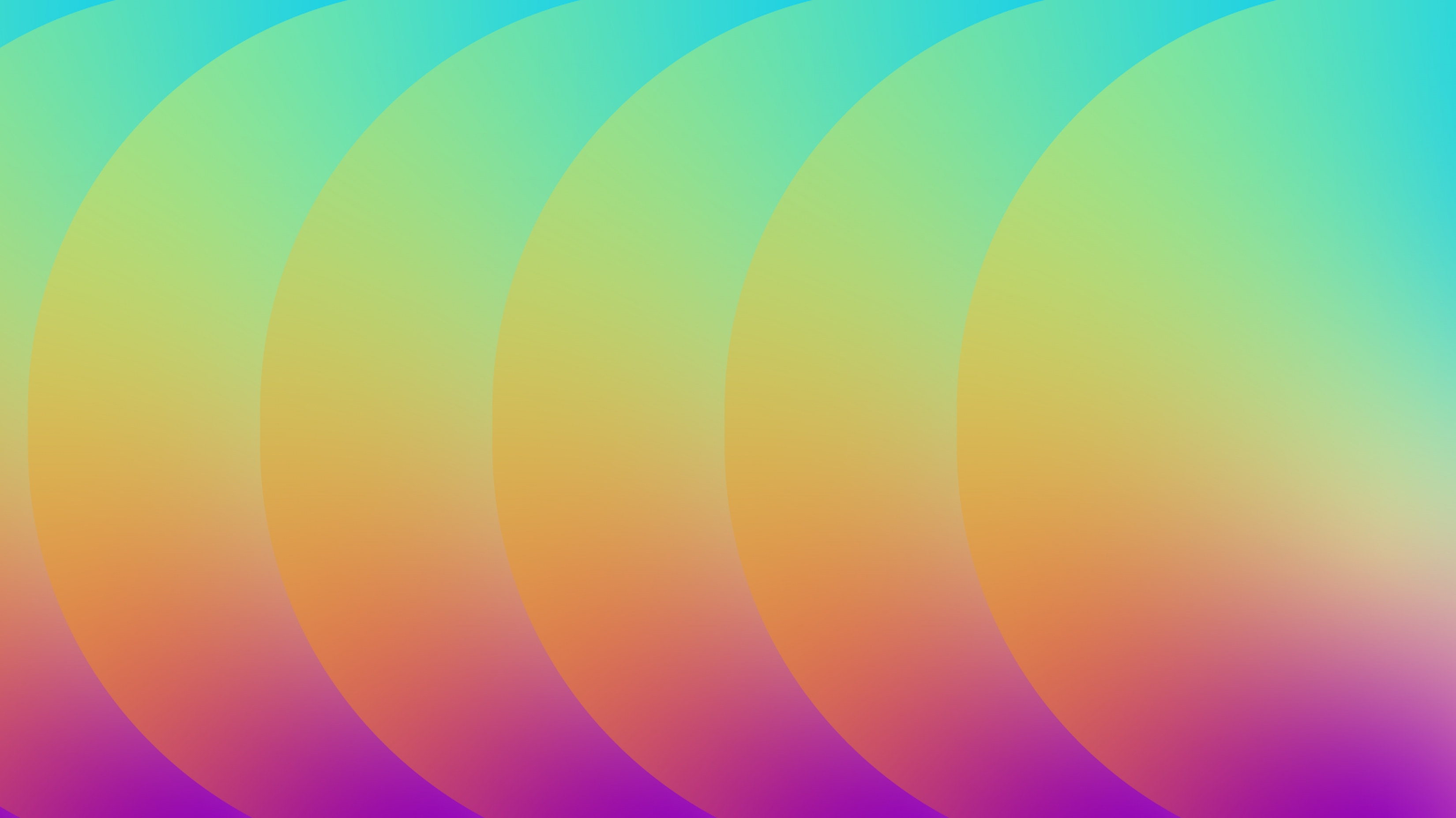 Popular Multicolor Gradient Circular Rainbow Iridescent