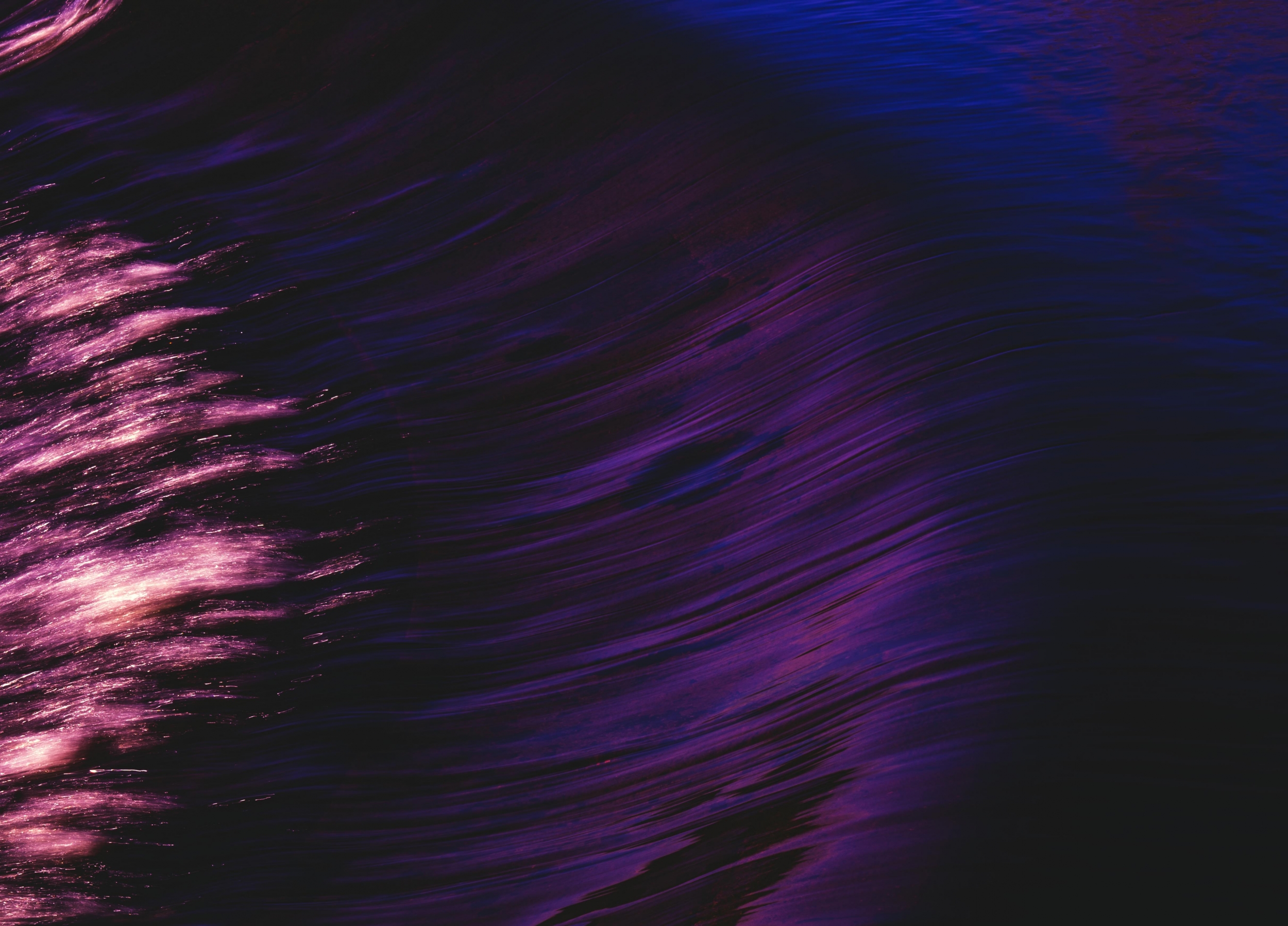 Purple Abstract Wave