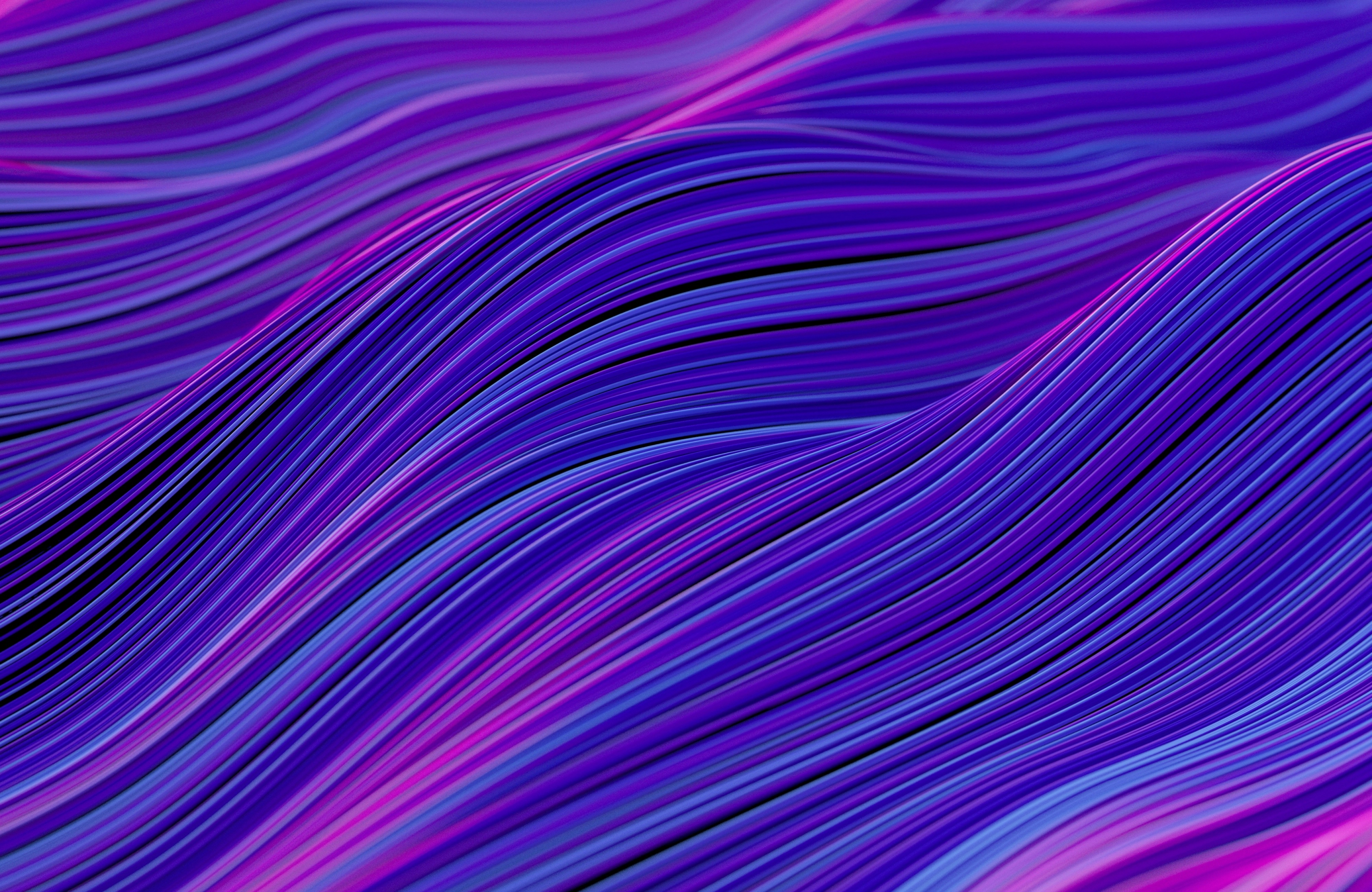 Purple And Blue Abstract Lines Liquid Digital Art HDR wallpaper for Apple iPhone, Apple Watch, Mac, iPad and Apple Watch