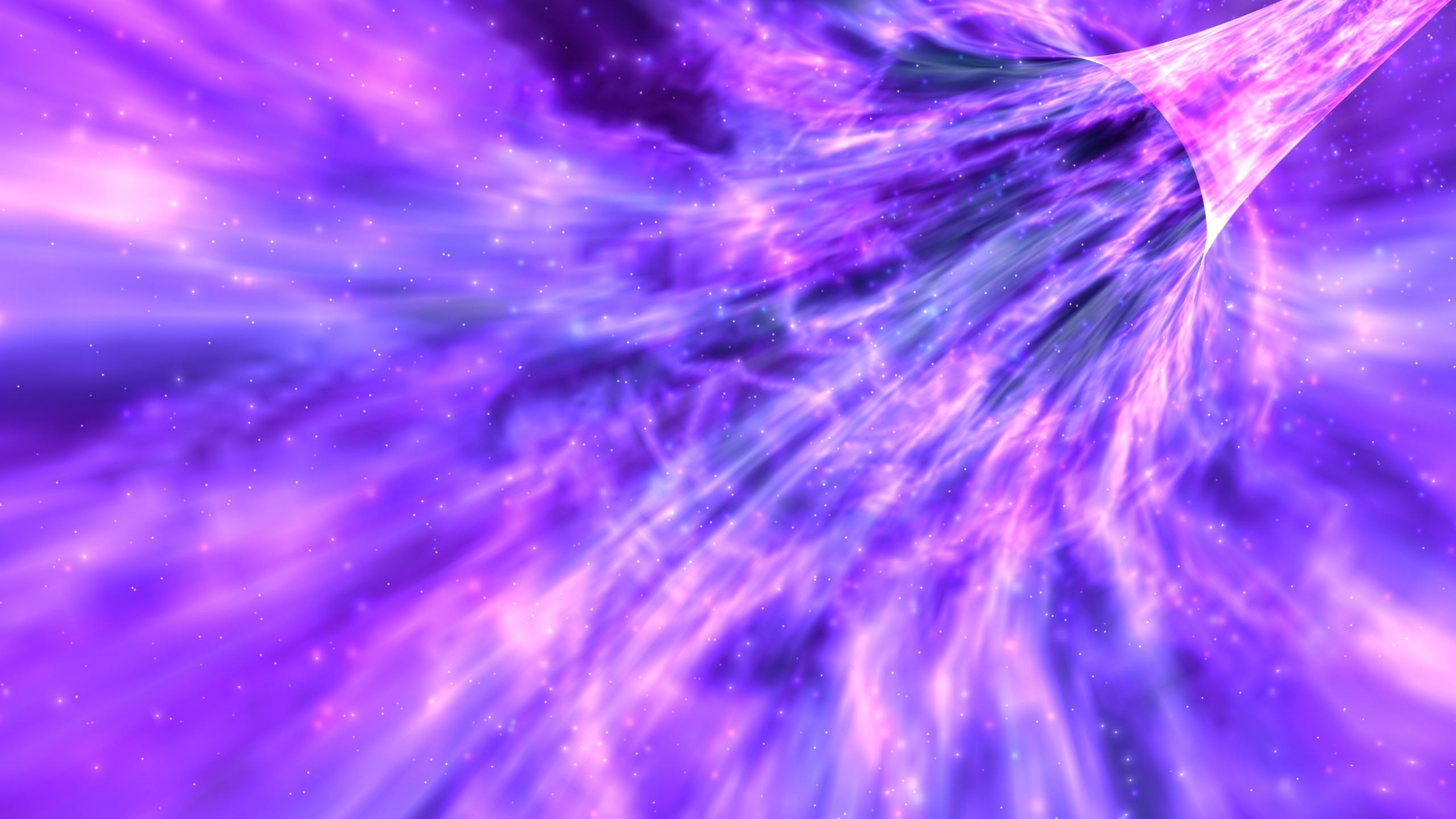 Purple Blue Vortex Blackhole