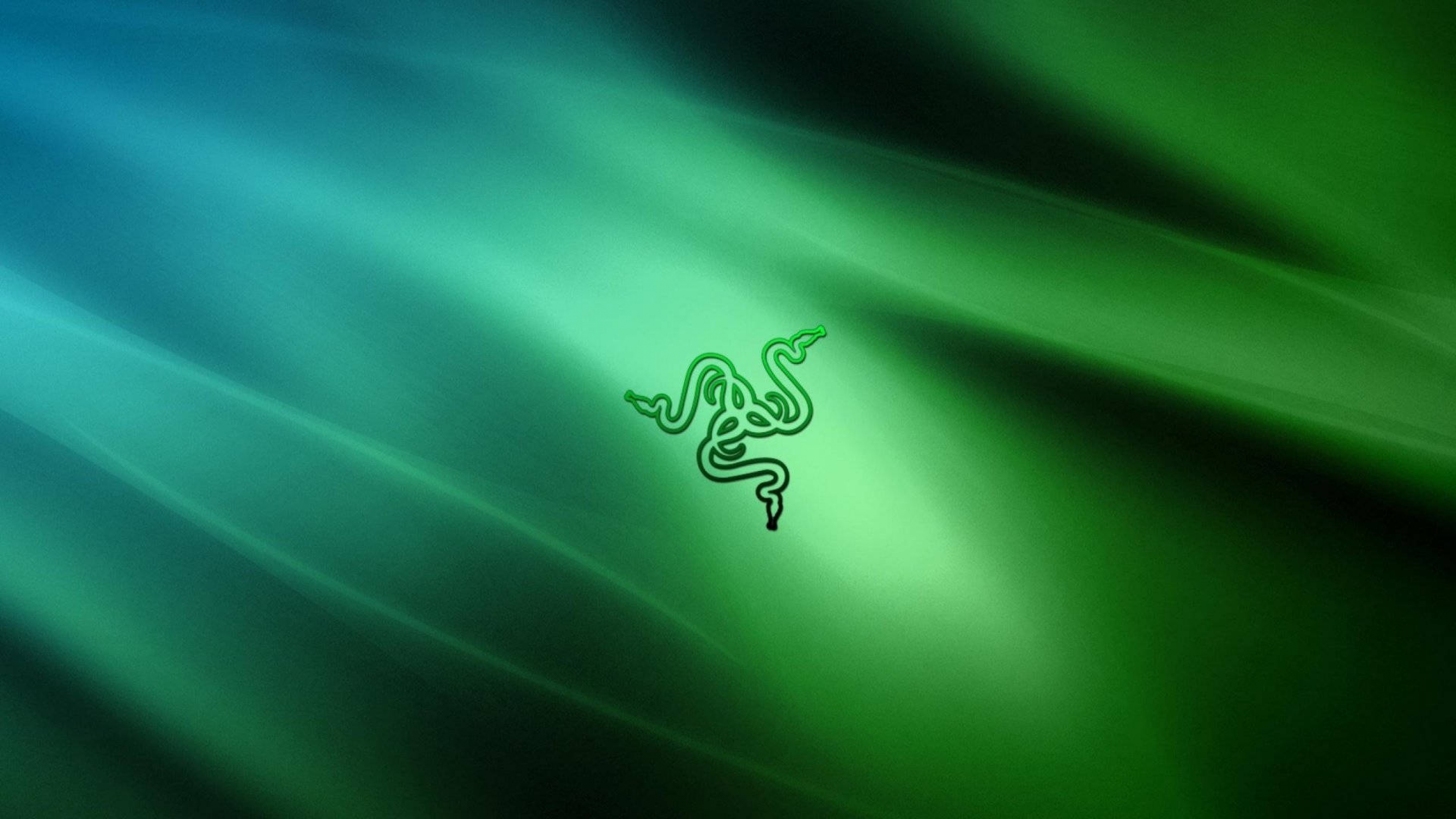 Razer Pc Logo Green Abstract Stock