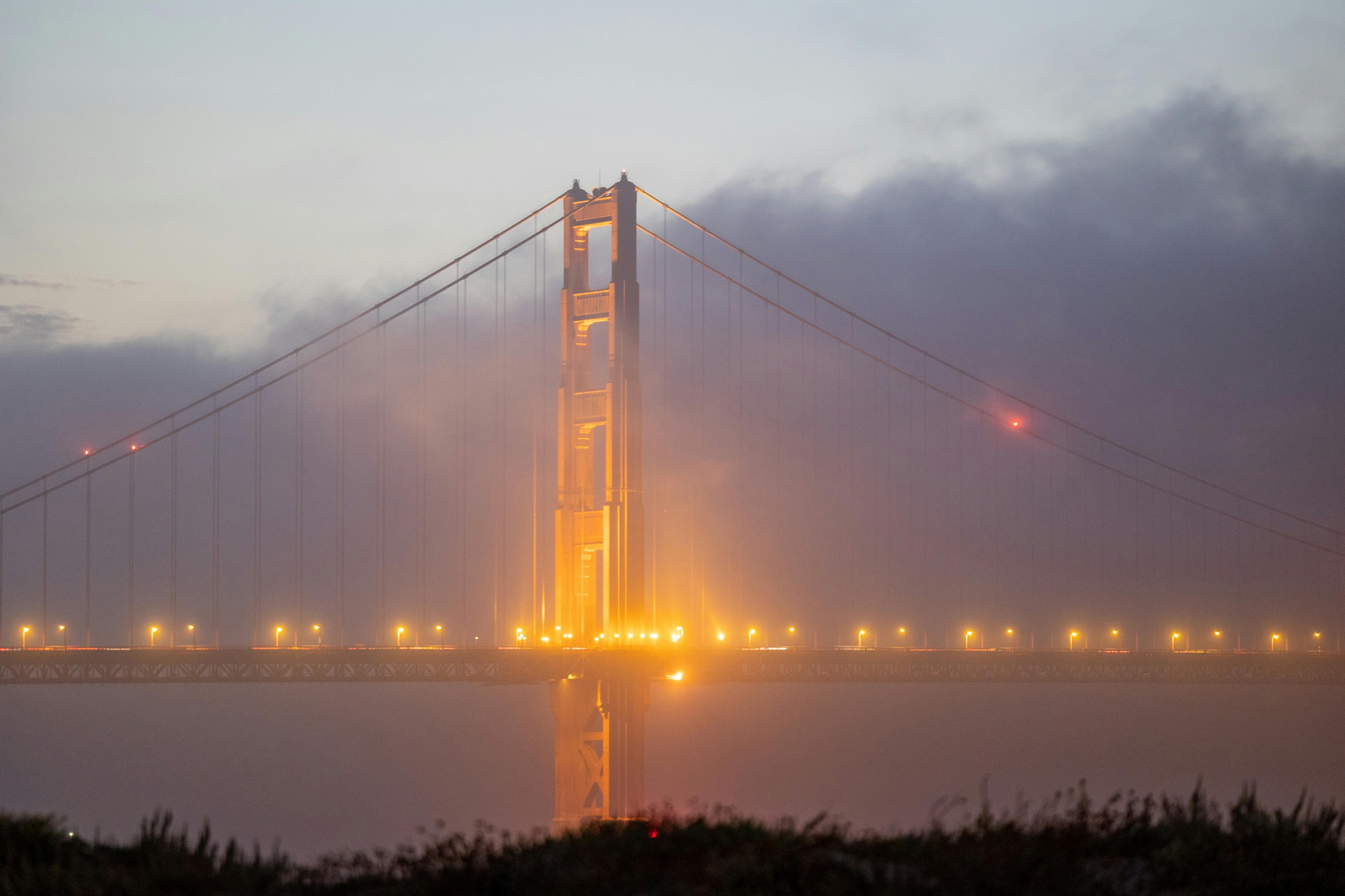 San Fran Golden Gate Fridge wallpaper for Apple iPhone, Apple Watch, Mac, iPad and Apple Watch