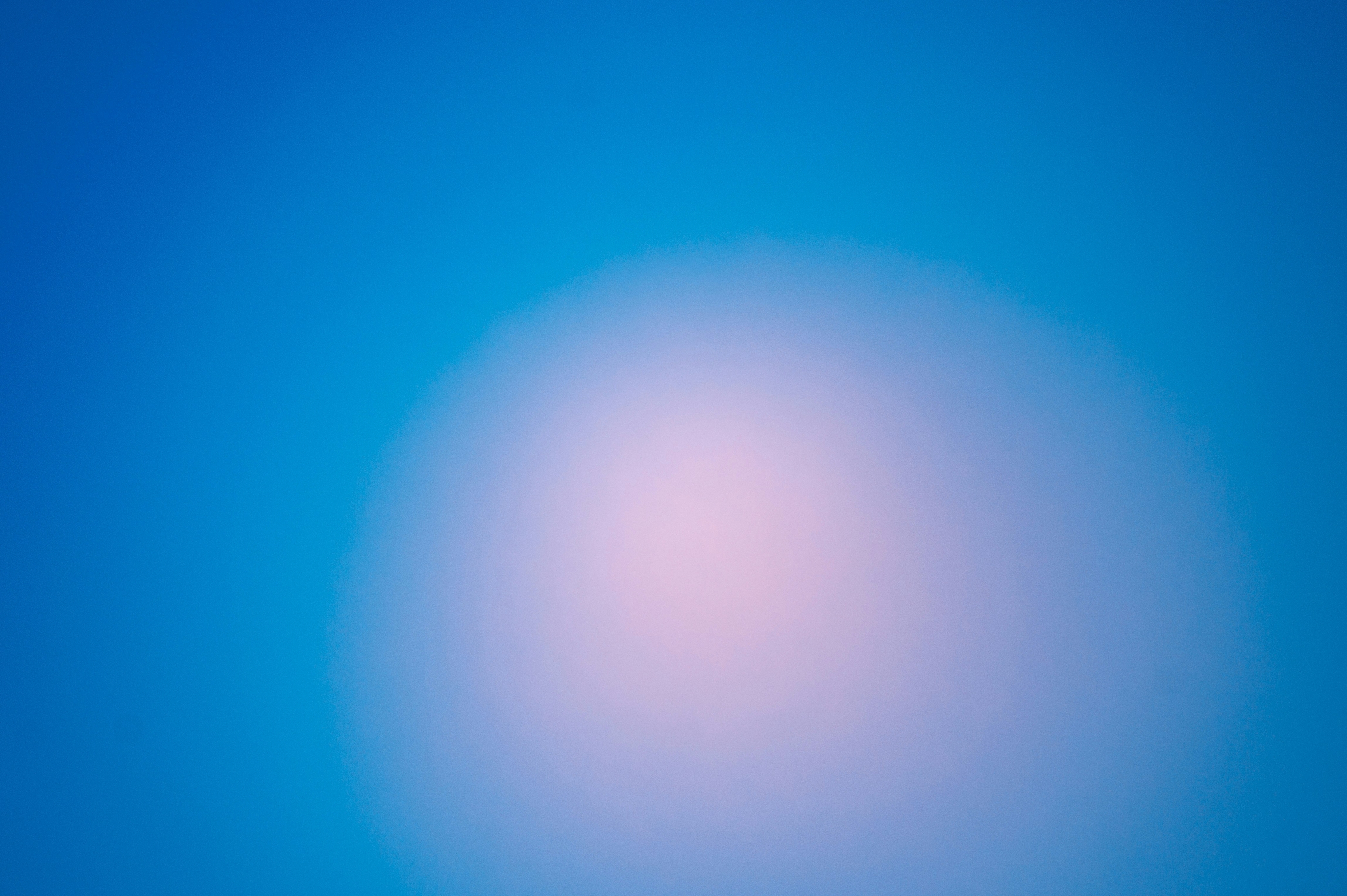 Soft Blue Radial Gradient Circular