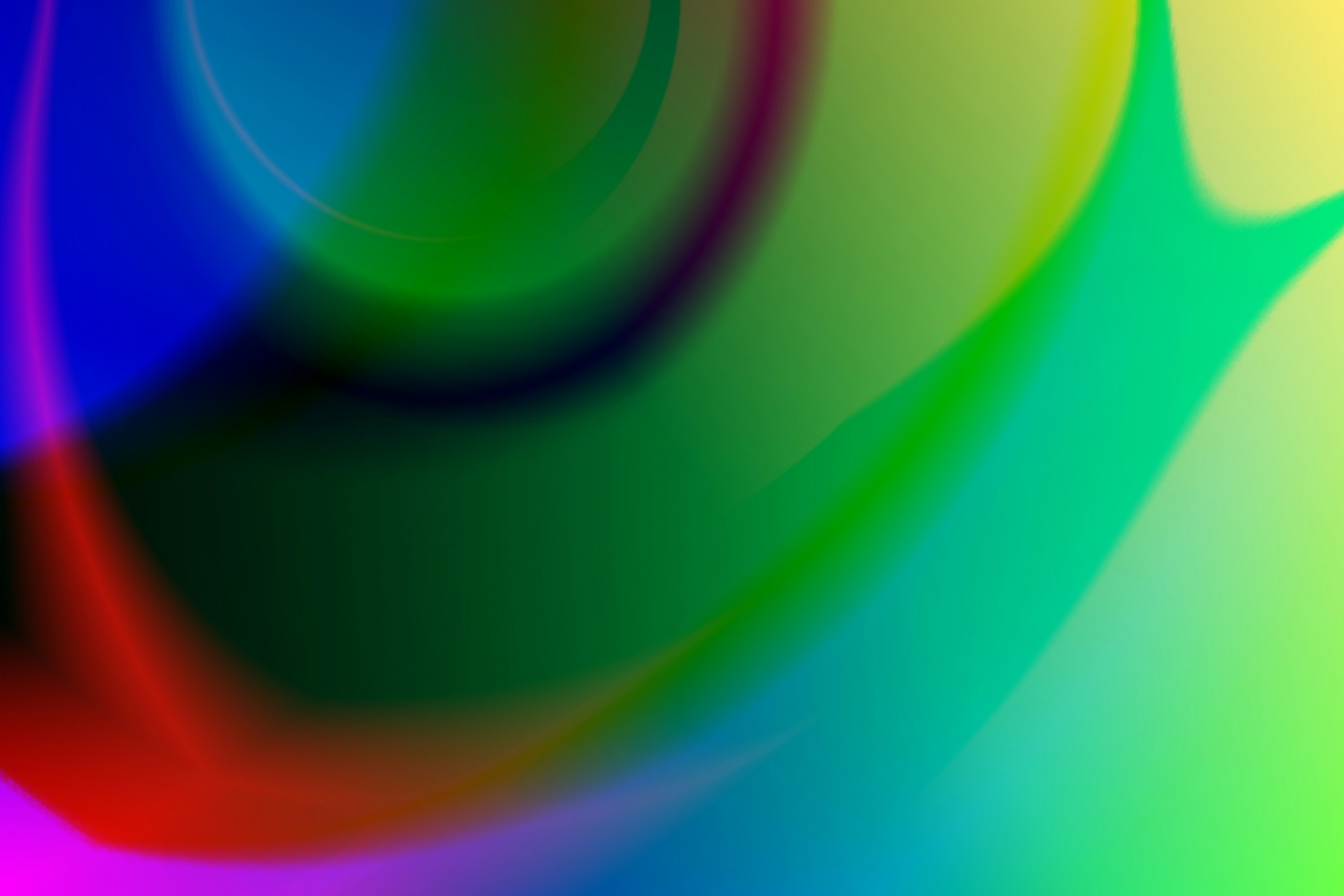 Soft Gradient Digital Illustration Multicolor Abstract