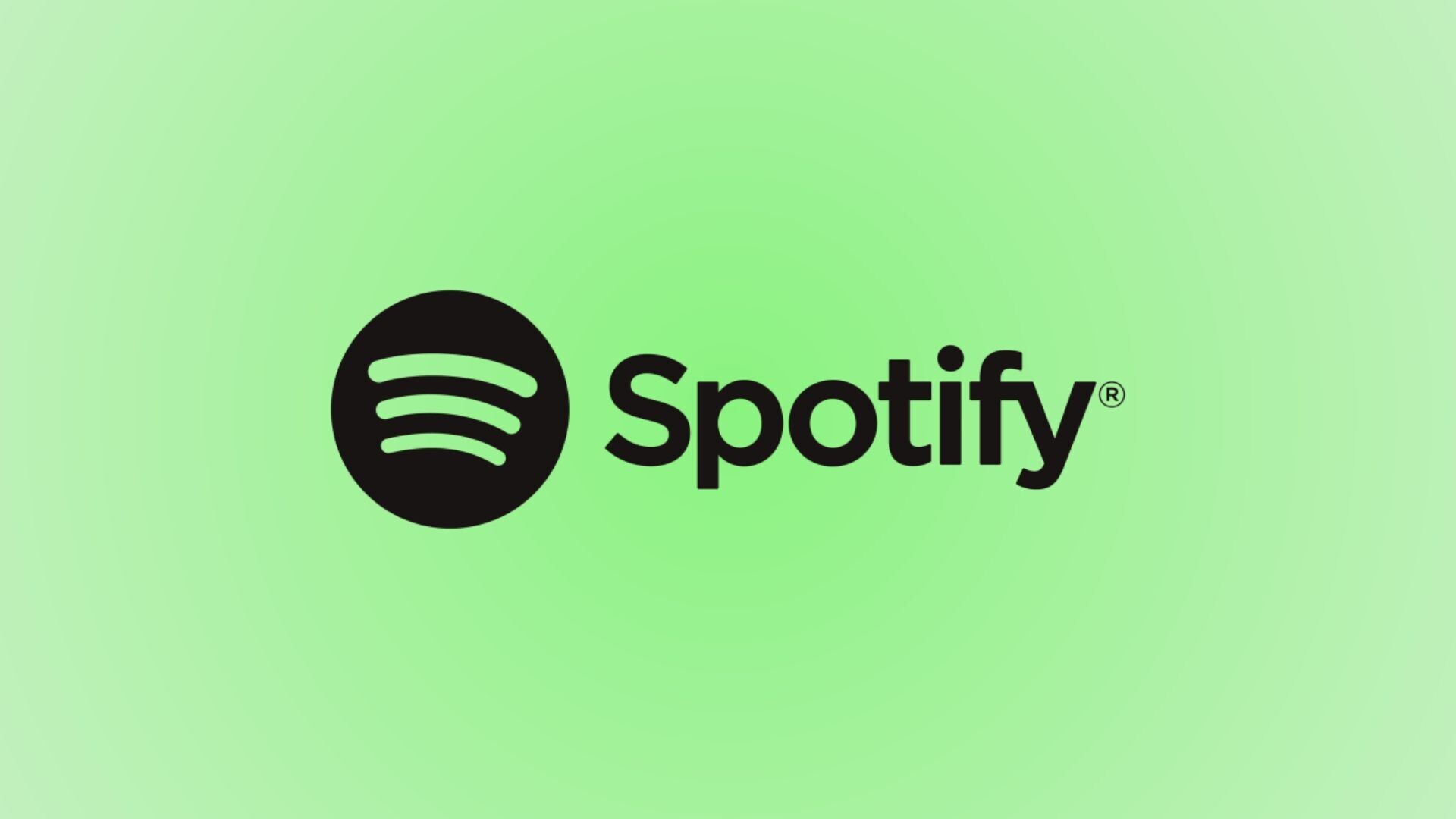 Spotify App Store Music Logo Soft Radial Gradient Green