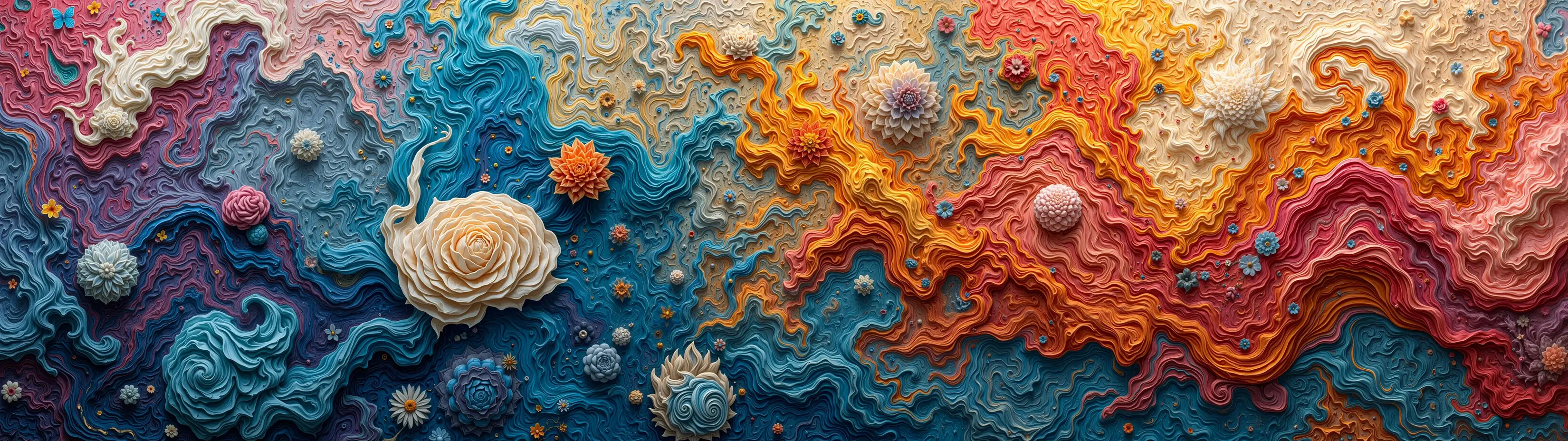 Unique Creative Paint Formations Colorful Rainbow Colors Ultrawide Wallpapers 2025 Best Ultra HD High Resolution 4K Desktop Backgrounds Wallpapers For Mac Linux And Windows PC macOS wallpaper for Apple iPhone, Apple Watch, Mac, iPad and Apple Watch