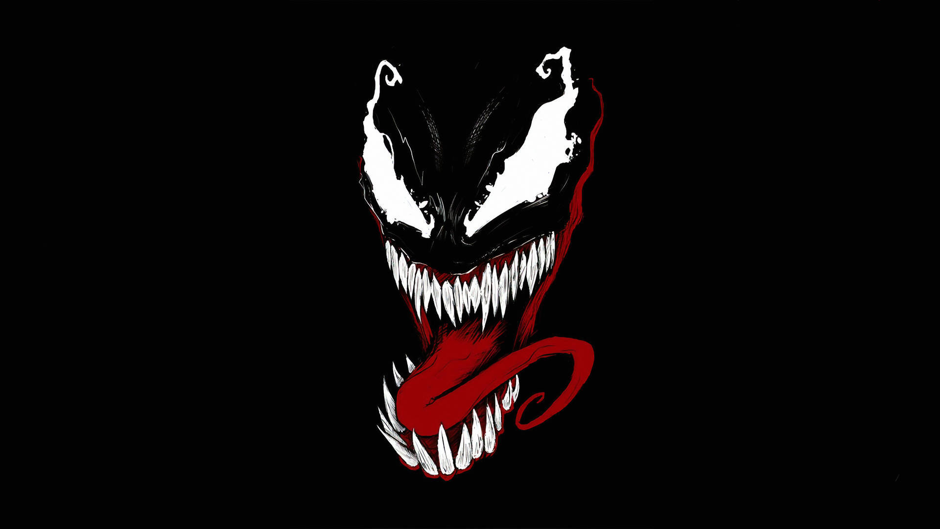 Venom Marvel Movie Eyes And Tongue Disney Demon wallpaper for Apple iPhone, Apple Watch, Mac, iPad and Apple Watch