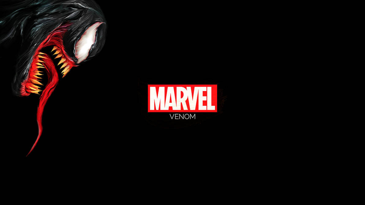 Venom Movie Marvel Logo wallpaper for Apple iPhone, Apple Watch, Mac, iPad and Apple Watch