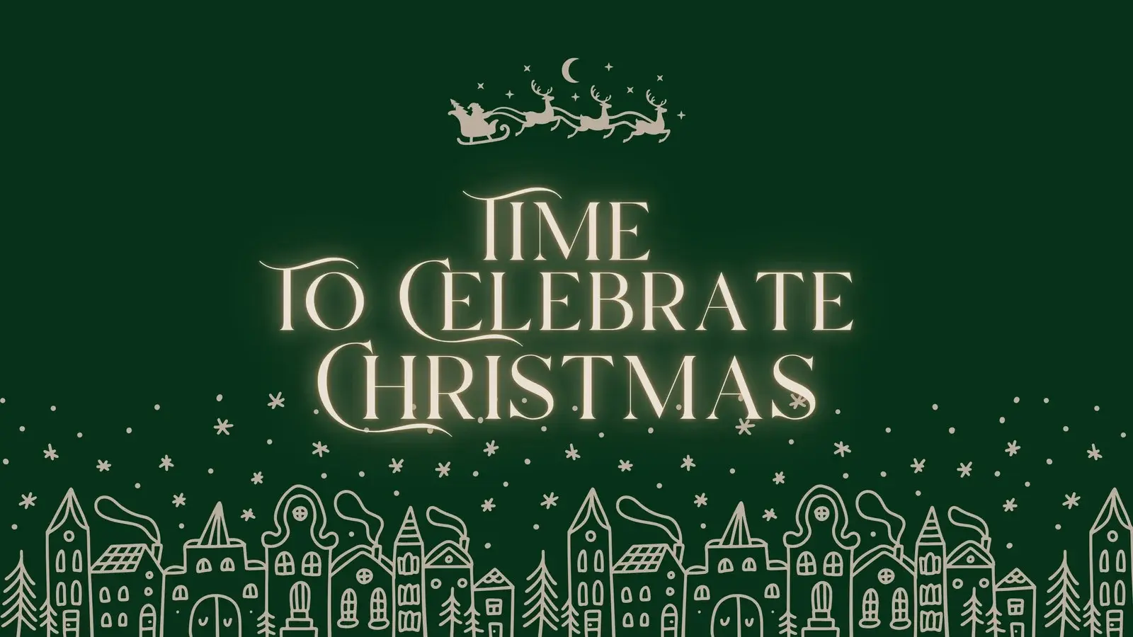 Xmas Christmas Time To Celebrate Christmas Green Line Drawing wallpaper for Apple iPhone, Apple Watch, Mac, iPad and Apple Watch