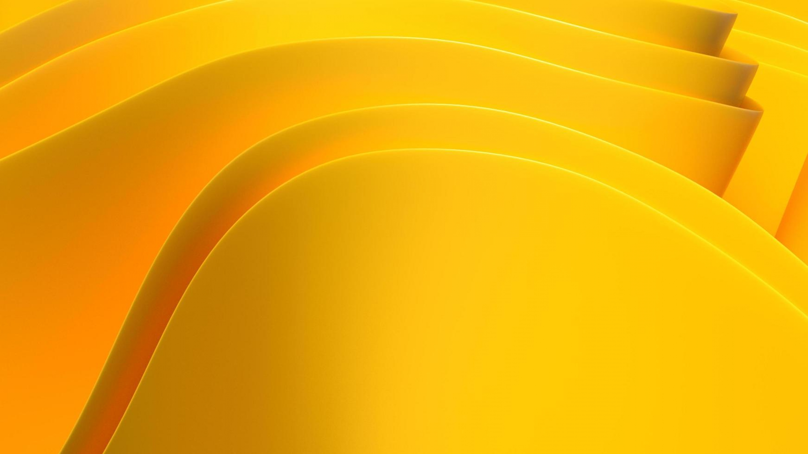 Yellow Abstract Lines Gradient