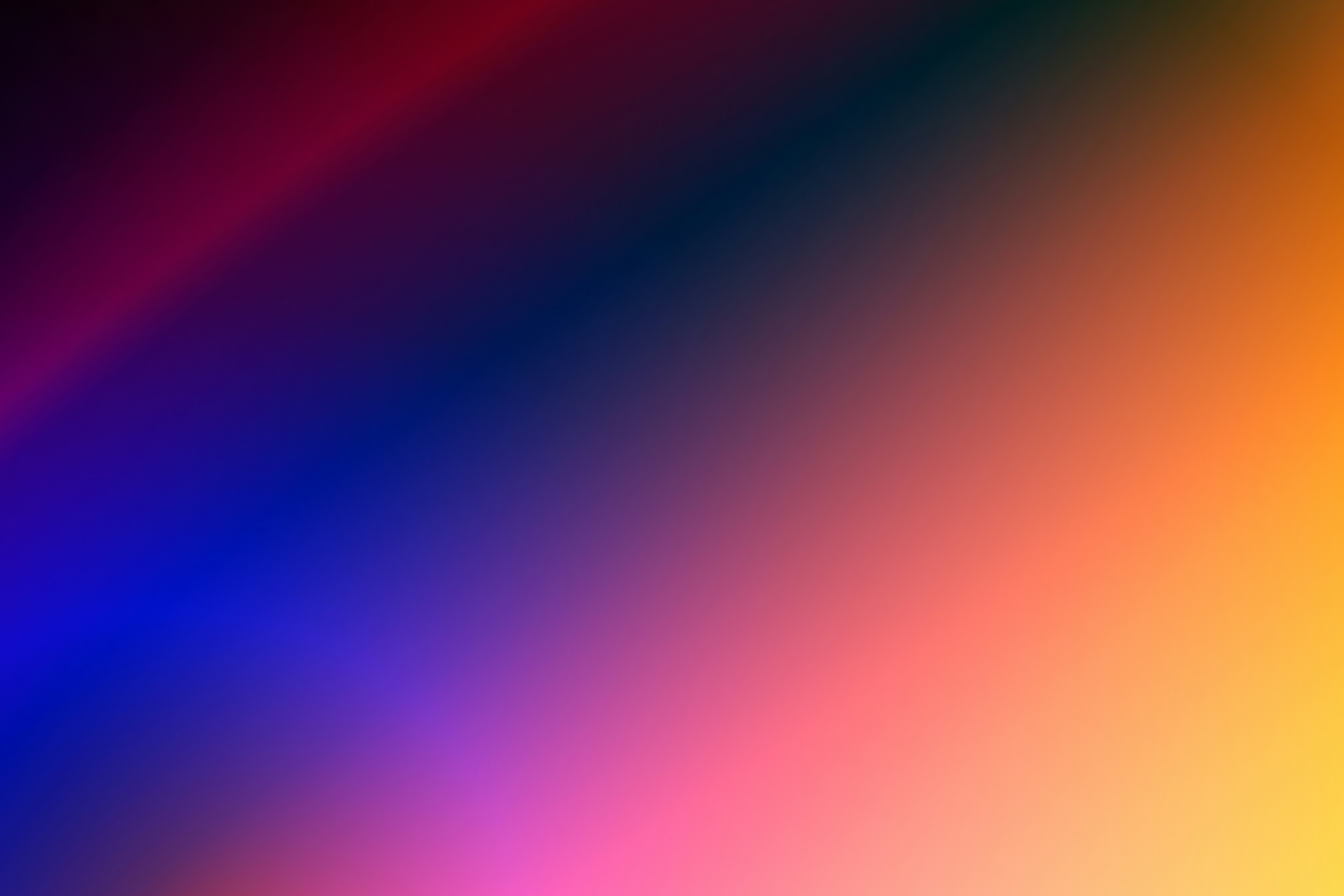 Yellow Blue Lens Flare Abstract macOS Gradient