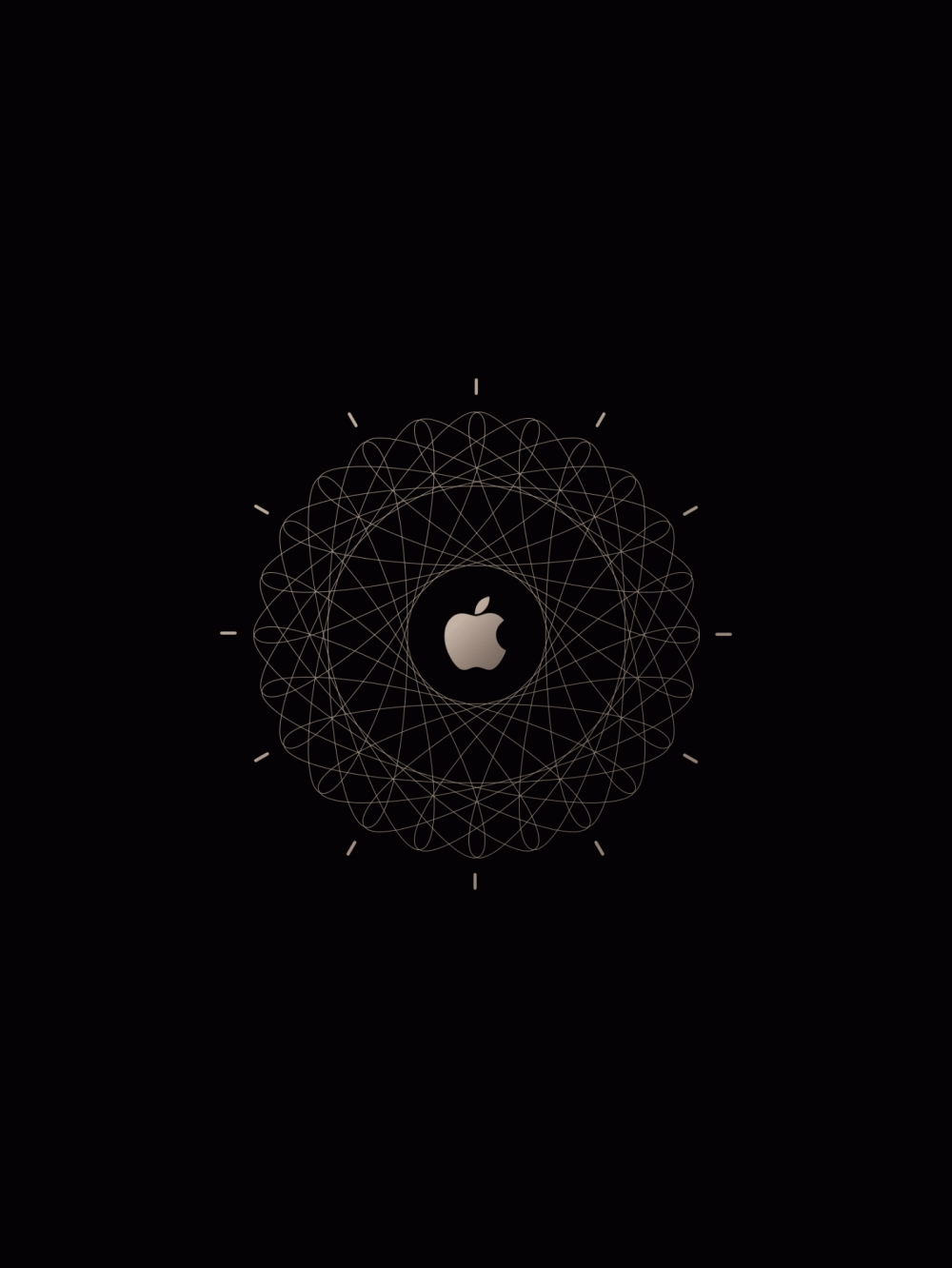 Apple Watch Emblem From The Back Of Device