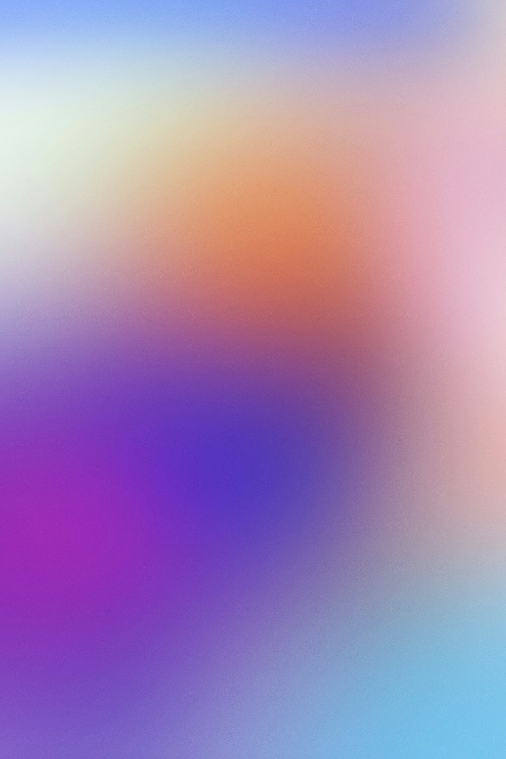 Colorful Gradient Purple Orange Blue