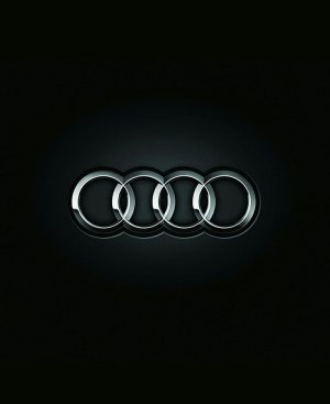 Audi Logo Metallic Apple Watch wallpaper
