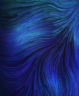 OPPO Realme 3 Stock Blue Lines Abstract Unique Apple Watch wallpaper